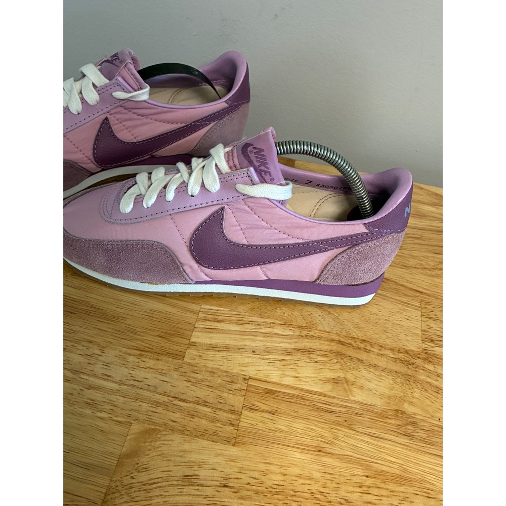 Vintage Nike Waffle Trainer Pink Purple Sneakers 830507PD Womens Size 7 rare - Picture 4 of 16